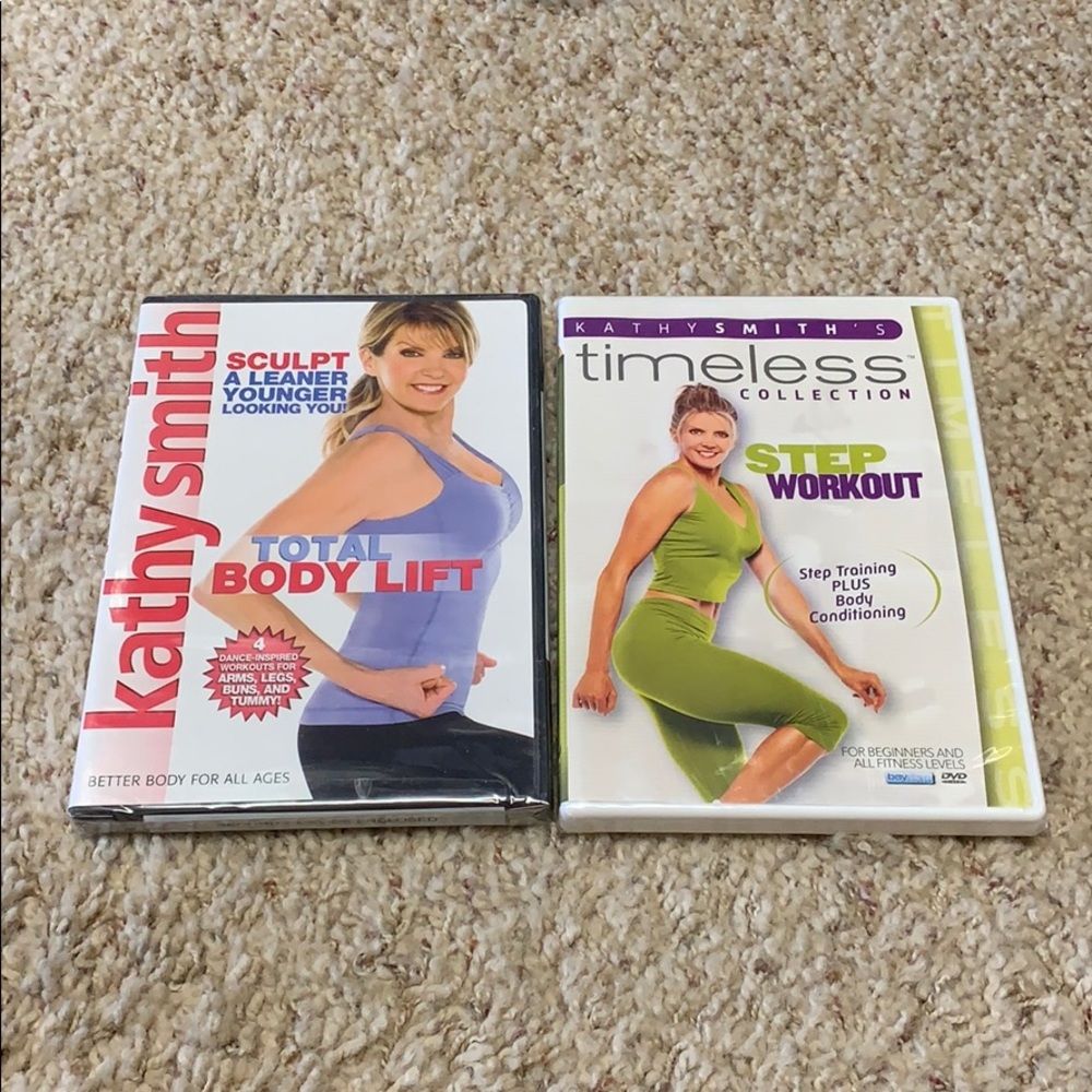 NWT Kathy Smith Fitness DVDs